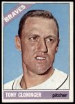 1966 Topps #10 Tony Cloninger<br />B66T 14 6021<br /><a class='button AddToCart' data-ajax='true' data-ajax-mode='replace' data-ajax-update='#cart-info' href='/AddToCart?itemId=7064053&quantity=1&type=0'>Add To Cart</a>