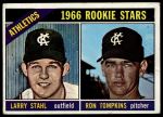 #107 A's Rookies Larry Stahl / Ron Tompkins 