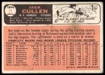 1966 Topps #31 Jack Cullen<br />B66T 14 6452<br /><a class='button AddToCart' data-ajax='true' data-ajax-mode='replace' data-ajax-update='#cart-info' href='/AddToCart?itemId=7064488&quantity=1&type=0'>Add To Cart</a>