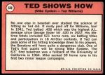 1969 Topps #539  -  Ted Williams / Mike Epstein Ted Shows How<br />B69T 17 3218<br /><a class='button AddToCart' data-ajax='true' data-ajax-mode='replace' data-ajax-update='#cart-info' href='/AddToCart?itemId=7064561&quantity=1&type=0'>Add To Cart</a>