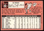 1969 Topps #249 Ed Spiezio<br />B69T 17 3333<br /><a class='button AddToCart' data-ajax='true' data-ajax-mode='replace' data-ajax-update='#cart-info' href='/AddToCart?itemId=7064676&quantity=1&type=0'>Add To Cart</a>