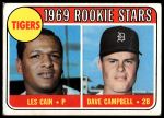 1969 Topps #324  -  Les Cain / Dave Campbell Tigers Rookies<br />B69T 17 3372<br /><a class='button AddToCart' data-ajax='true' data-ajax-mode='replace' data-ajax-update='#cart-info' href='/AddToCart?itemId=7064715&quantity=1&type=0'>Add To Cart</a>