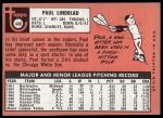 1969 Topps #449 Paul Lindblad<br />B69T 17 3987<br /><a class='button AddToCart' data-ajax='true' data-ajax-mode='replace' data-ajax-update='#cart-info' href='/AddToCart?itemId=7064791&quantity=1&type=0'>Add To Cart</a>
