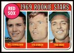 1969 Topps #628  -  Billy Conigliaro / Syd O'Brien / Fred Wenz Red Sox Rookies<br />B69T 17 4159<br /><a class='button AddToCart' data-ajax='true' data-ajax-mode='replace' data-ajax-update='#cart-info' href='/AddToCart?itemId=7065133&quantity=1&type=0'>Add To Cart</a>