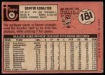 1969 Topps #96 Denver Lemaster<br />B69T 17 3640<br /><a class='button AddToCart' data-ajax='true' data-ajax-mode='replace' data-ajax-update='#cart-info' href='/AddToCart?itemId=7065215&quantity=1&type=0'>Add To Cart</a>