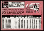 1969 Topps #170 Frank Howard<br />B69T 17 3707<br /><a class='button AddToCart' data-ajax='true' data-ajax-mode='replace' data-ajax-update='#cart-info' href='/AddToCart?itemId=7065348&quantity=1&type=0'>Add To Cart</a>