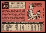 1969 Topps #101 Daryl Patterson<br />B69T 17 3798<br /><a class='button AddToCart' data-ajax='true' data-ajax-mode='replace' data-ajax-update='#cart-info' href='/AddToCart?itemId=7065529&quantity=1&type=0'>Add To Cart</a>