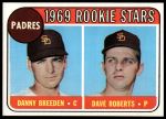 1969 Topps #536  -  Dave Roberts / Danny Breeden Padres Rookies<br />B69T 17 4400<br /><a class='button AddToCart' data-ajax='true' data-ajax-mode='replace' data-ajax-update='#cart-info' href='/AddToCart?itemId=7065620&quantity=1&type=0'>Add To Cart</a>