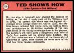 1969 Topps #539  -  Ted Williams / Mike Epstein Ted Shows How<br />B69T 17 4401<br /><a class='button AddToCart' data-ajax='true' data-ajax-mode='replace' data-ajax-update='#cart-info' href='/AddToCart?itemId=7065621&quantity=1&type=0'>Add To Cart</a>