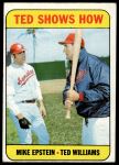 1969 Topps #539  -  Ted Williams / Mike Epstein Ted Shows How<br />B69T 17 3903<br /><a class='button AddToCart' data-ajax='true' data-ajax-mode='replace' data-ajax-update='#cart-info' href='/AddToCart?itemId=7065740&quantity=1&type=0'>Add To Cart</a>