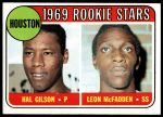 1969 Topps #156  -  Hal Gilson / Leon McFadden Astros Rookies<br />B69T 17 4463<br /><a class='button AddToCart' data-ajax='true' data-ajax-mode='replace' data-ajax-update='#cart-info' href='/AddToCart?itemId=7065745&quantity=1&type=0'>Add To Cart</a>