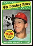 1969 Topps #418  -  Tommy Helms All-Star<br />B69T 17 4678<br /><a class='button AddToCart' data-ajax='true' data-ajax-mode='replace' data-ajax-update='#cart-info' href='/AddToCart?itemId=7066025&quantity=1&type=0'>Add To Cart</a>