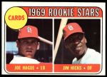 #559 Cardinals Rookies Joe Hague / Jim Hicks 
