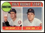 #499 Astros Rookies Don Bryant / Steve Shea 