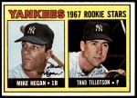 #553 Yankees Rookies Mike Hegan / Thad Tillotson 