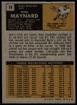 1971 Topps #19 Don Maynard<br />F71T 06 5794<br /><a class='button AddToCart' data-ajax='true' data-ajax-mode='replace' data-ajax-update='#cart-info' href='/AddToCart?itemId=7067535&quantity=1&type=0'>Add To Cart</a>