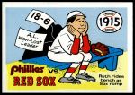 1970 Fleer World Series #12  -  Babe Ruth 1915 Red Sox vs. Phillies<br />B70F 03 3593<br /><a class='button AddToCart' data-ajax='true' data-ajax-mode='replace' data-ajax-update='#cart-info' href='/AddToCart?itemId=7067623&quantity=1&type=0'>Add To Cart</a>