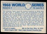 1970 Fleer World Series #65  1968 Tigers vs. Cardinals<br />B70F 03 3643<br /><a class='button AddToCart' data-ajax='true' data-ajax-mode='replace' data-ajax-update='#cart-info' href='/AddToCart?itemId=7067684&quantity=1&type=0'>Add To Cart</a>