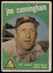 1959 Topps #285 Joe Cunningham<br />B59T 15 0434<br /><a class='button AddToCart' data-ajax='true' data-ajax-mode='replace' data-ajax-update='#cart-info' href='/AddToCart?itemId=7067924&quantity=1&type=0'>Add To Cart</a>