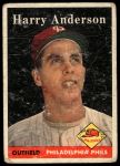 1958 Topps #171 Harry Anderson<br />B58T 10 7175<br /><a class='button AddToCart' data-ajax='true' data-ajax-mode='replace' data-ajax-update='#cart-info' href='/AddToCart?itemId=7068010&quantity=1&type=0'>Add To Cart</a>