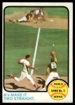 1973 Topps #204 Johnny Bench / Tony Perez / Mike Hegan / Dick Green 1972 World Series - Game #2 - A's Make it Two Straight<br />B73T 11 8618<br /><a class='button AddToCart' data-ajax='true' data-ajax-mode='replace' data-ajax-update='#cart-info' href='/AddToCart?itemId=7068129&quantity=1&type=0'>Add To Cart</a>