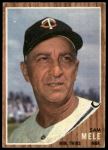 1962 Topps #482 Sam Mele<br />B62T 12 6061<br /><a class='button AddToCart' data-ajax='true' data-ajax-mode='replace' data-ajax-update='#cart-info' href='/AddToCart?itemId=7068839&quantity=1&type=0'>Add To Cart</a>