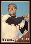 1962 Topps #133 NRM Felipe Alou<br />B62T 12 6101<br /><a class='button AddToCart' data-ajax='true' data-ajax-mode='replace' data-ajax-update='#cart-info' href='/AddToCart?itemId=7068880&quantity=1&type=0'>Add To Cart</a>