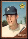 1962 Topps #131 NRM Pete Richert<br />B62T 12 6105<br /><a class='button AddToCart' data-ajax='true' data-ajax-mode='replace' data-ajax-update='#cart-info' href='/AddToCart?itemId=7068884&quantity=1&type=0'>Add To Cart</a>