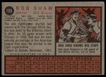 1962 Topps #109 Bob Shaw<br />B62T 12 6150<br /><a class='button AddToCart' data-ajax='true' data-ajax-mode='replace' data-ajax-update='#cart-info' href='/AddToCart?itemId=7068931&quantity=1&type=0'>Add To Cart</a>
