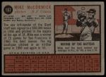 1962 Topps #107 Mike McCormick<br />B62T 12 6213<br /><a class='button AddToCart' data-ajax='true' data-ajax-mode='replace' data-ajax-update='#cart-info' href='/AddToCart?itemId=7068994&quantity=1&type=0'>Add To Cart</a>