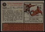 1962 Topps #97 Tito Francona<br />B62T 12 6295<br /><a class='button AddToCart' data-ajax='true' data-ajax-mode='replace' data-ajax-update='#cart-info' href='/AddToCart?itemId=7069076&quantity=1&type=0'>Add To Cart</a>
