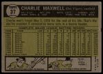 1961 Topps #37 Charlie Maxwell<br />B61T 15 1753<br /><a class='button AddToCart' data-ajax='true' data-ajax-mode='replace' data-ajax-update='#cart-info' href='/AddToCart?itemId=7069119&quantity=1&type=0'>Add To Cart</a>