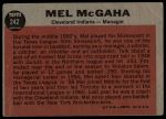 1962 Topps #242 Mel McGaha<br />B62T 12 6342<br /><a class='button AddToCart' data-ajax='true' data-ajax-mode='replace' data-ajax-update='#cart-info' href='/AddToCart?itemId=7069138&quantity=1&type=0'>Add To Cart</a>