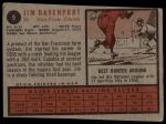 1962 Topps #9 Jim Davenport<br />B62T 12 6367<br /><a class='button AddToCart' data-ajax='true' data-ajax-mode='replace' data-ajax-update='#cart-info' href='/AddToCart?itemId=7069192&quantity=1&type=0'>Add To Cart</a>