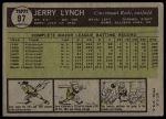 1961 Topps #97 Jerry Lynch<br />B61T 15 1846<br /><a class='button AddToCart' data-ajax='true' data-ajax-mode='replace' data-ajax-update='#cart-info' href='/AddToCart?itemId=7069264&quantity=1&type=0'>Add To Cart</a>