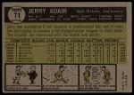 1961 Topps #71 Jerry Adair<br />B61T 15 1884<br /><a class='button AddToCart' data-ajax='true' data-ajax-mode='replace' data-ajax-update='#cart-info' href='/AddToCart?itemId=7069302&quantity=1&type=0'>Add To Cart</a>
