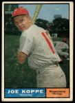 1961 Topps #179 Joe Koppe<br />B61T 15 1950<br /><a class='button AddToCart' data-ajax='true' data-ajax-mode='replace' data-ajax-update='#cart-info' href='/AddToCart?itemId=7069370&quantity=1&type=0'>Add To Cart</a>