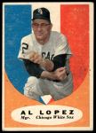 1961 Topps #132 Al Lopez<br />B61T 15 2001<br /><a class='button AddToCart' data-ajax='true' data-ajax-mode='replace' data-ajax-update='#cart-info' href='/AddToCart?itemId=7069421&quantity=1&type=0'>Add To Cart</a>