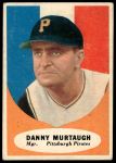 1961 Topps #138 Danny Murtaugh<br />B61T 15 2017<br /><a class='button AddToCart' data-ajax='true' data-ajax-mode='replace' data-ajax-update='#cart-info' href='/AddToCart?itemId=7069437&quantity=1&type=0'>Add To Cart</a>
