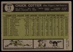 1961 Topps #13 Chuck Cottier<br />B61T 15 2083<br /><a class='button AddToCart' data-ajax='true' data-ajax-mode='replace' data-ajax-update='#cart-info' href='/AddToCart?itemId=7069512&quantity=1&type=0'>Add To Cart</a>