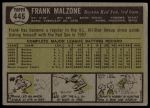 1961 Topps #445 Frank Malzone<br />B61T 15 2125<br /><a class='button AddToCart' data-ajax='true' data-ajax-mode='replace' data-ajax-update='#cart-info' href='/AddToCart?itemId=7069565&quantity=1&type=0'>Add To Cart</a>