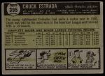1961 Topps #395 Chuck Estrada<br />B61T 15 2170<br /><a class='button AddToCart' data-ajax='true' data-ajax-mode='replace' data-ajax-update='#cart-info' href='/AddToCart?itemId=7069612&quantity=1&type=0'>Add To Cart</a>