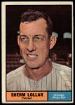 1961 Topps #285 Sherm Lollar<br />B61T 15 2198<br /><a class='button AddToCart' data-ajax='true' data-ajax-mode='replace' data-ajax-update='#cart-info' href='/AddToCart?itemId=7069640&quantity=1&type=0'>Add To Cart</a>