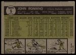 1961 Topps #5 John Romano<br />B61T 15 2247<br /><a class='button AddToCart' data-ajax='true' data-ajax-mode='replace' data-ajax-update='#cart-info' href='/AddToCart?itemId=7069690&quantity=1&type=0'>Add To Cart</a>