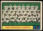 1961 Topps #167  Giants Team<br />B61T 15 2278<br /><a class='button AddToCart' data-ajax='true' data-ajax-mode='replace' data-ajax-update='#cart-info' href='/AddToCart?itemId=7069721&quantity=1&type=0'>Add To Cart</a>