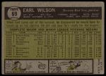 1961 Topps #69 Earl Wilson<br />B61T 15 2281<br /><a class='button AddToCart' data-ajax='true' data-ajax-mode='replace' data-ajax-update='#cart-info' href='/AddToCart?itemId=7069724&quantity=1&type=0'>Add To Cart</a>