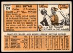 1963 Topps #236 Bill Bryan<br />B63T 10 9692<br /><a class='button AddToCart' data-ajax='true' data-ajax-mode='replace' data-ajax-update='#cart-info' href='/AddToCart?itemId=7070001&quantity=1&type=0'>Add To Cart</a>