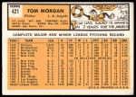 1963 Topps #421 Tom Morgan<br />B63T 10 9740<br /><a class='button AddToCart' data-ajax='true' data-ajax-mode='replace' data-ajax-update='#cart-info' href='/AddToCart?itemId=7070049&quantity=1&type=0'>Add To Cart</a>