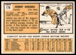 1963 Topps #178 Johnny Edwards<br />B63T 10 9892<br /><a class='button AddToCart' data-ajax='true' data-ajax-mode='replace' data-ajax-update='#cart-info' href='/AddToCart?itemId=7070204&quantity=1&type=0'>Add To Cart</a>