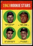#54 Rookie Stars Dave DeBusschere / Nelson Matthews / Harry Fanok / Jack Cullen 1963 